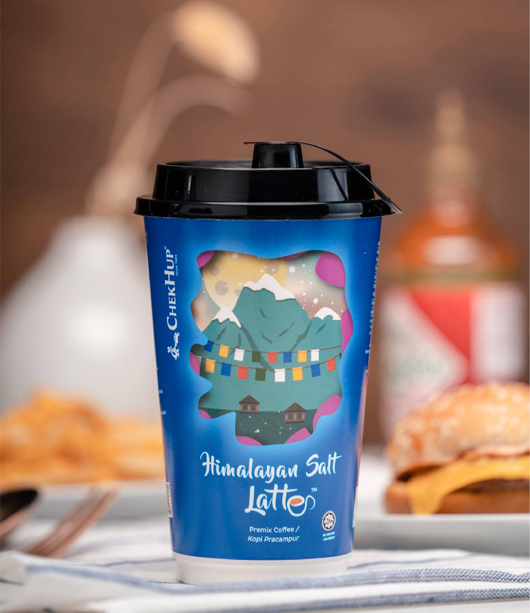 Chek Hup Himalayan Salt Latte Cup 28g [0722]